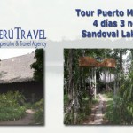 Tour Puerto Maldonado 4 días 3 noches – Sandoval Lake Lodge