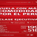 Vuelos económicos nacionales con TACA en Clase Ejecutiva