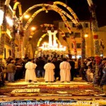 Tarma y sus gigantescas alfombras florales en Semana Santa