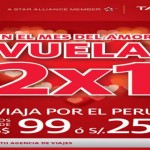 Vuelos 2x1 con TACA en el mes del amor y la amistad