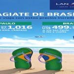 Vuelos baratos desde Lima a Brasil con LAN Perú