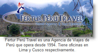 Agencia de Viajes y Turismo en Lima - Fertur Perú Travel.