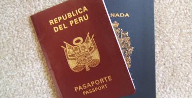 Imagen pasaporte peruano