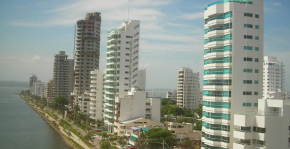 Vista panorámica de la ciudad de Cartagena