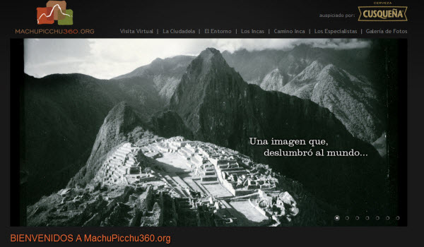 Visitas virtuales 360 grados de Machu Picchu