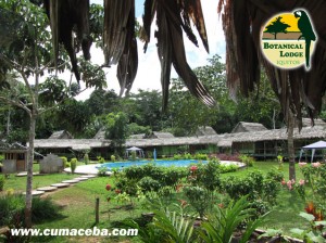 Exteriores del Botanical Lodge en Iquitos, Perú - Selva de Perú.
