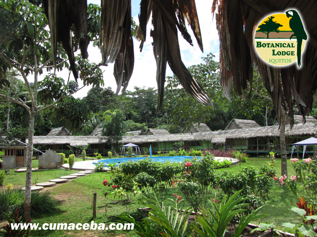 Exteriores del Botanical Lodge de Iquitos en Blog de viajeros