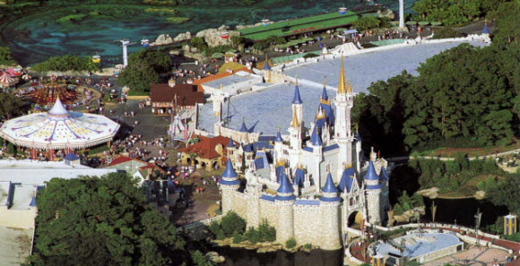 Vista panorámica de Walt Disney World