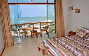 Vista al mar en la habitación matrimonial de Hotel Punta Pico - Viajar a Tumbes