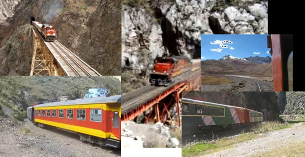 Videos en Youtube sobre trenes de Perú