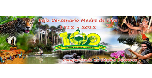 Banner Centenario Madre de Dios 1912-2012