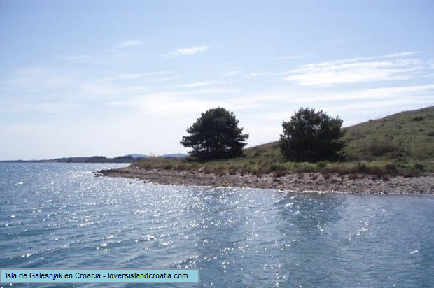 Isla Galesnjak ubicado en Croacia, la única en el mundo con forma de corazón.