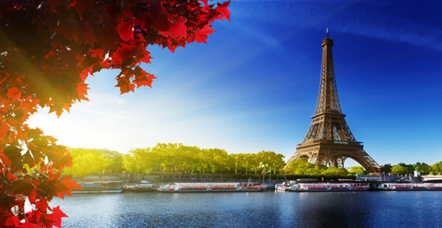 París es uno de los lugares más solicitados para el viaje de luna de miel