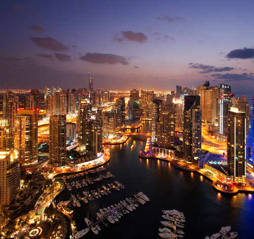 Dubai en los Emiratos Árabes Unidos