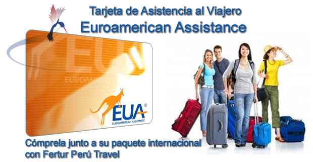 Viaja protegido con la Tarjeta de Asistencia al Viajero de Euroamerican Assistance