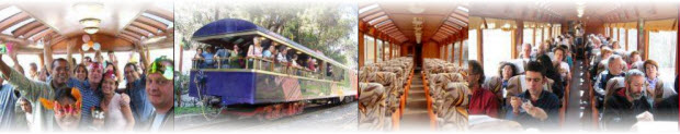 Varias imágenes de tren a Huancayo coche turístico