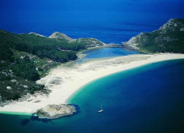 Islas Cies en España