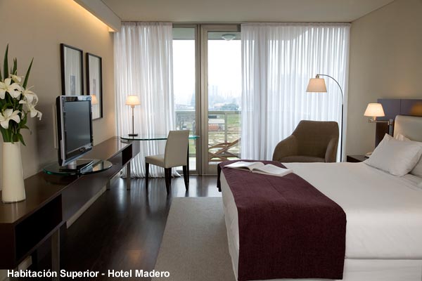 Imagen de habitación superior en Hotel Madero de Buenos Aires