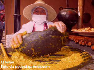 El batán en la cocina peruana