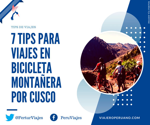 Consejos para hacer turismo de aventura en bicicletas montañeras en Cusco, Perú