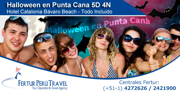 Tour por Halloween en Punta Cana 5 días 4 noches