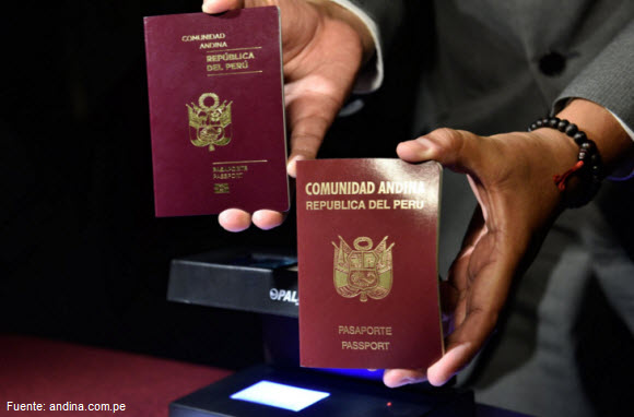 Foto de pasaporte biométrico y mecanizado en Perú