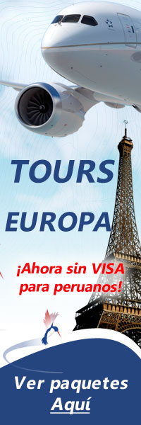 Tours a Europa desde Perú sin visa