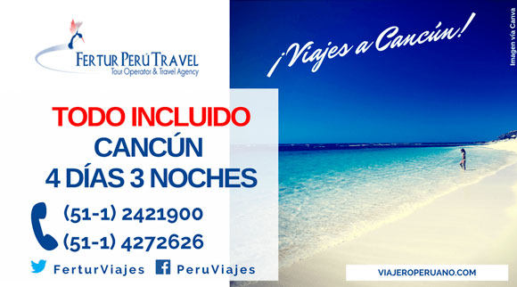 Tours a Cancún desde Lima con pasajes aéreos todo incluido