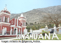 Foto de la Iglesia de Lunahuaná en Cañete