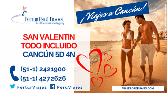 Cancún Todo Incluido por San Valentín 5 días