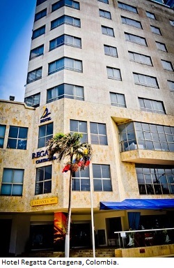 Exteriores del Hotel Regatta Cartagena en Colombia - Foto del edificio vía Google Maps